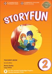 Storyfun for Starters, Movers and Flyers. Starters 2. Teacher's Book with Audio mp3. Con File audio per il download