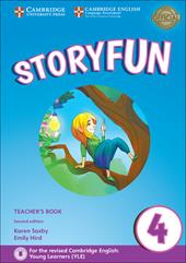 Storyfun for Starters, Movers and Flyers. Movers 4. Teacher's book. Con File audio per il download