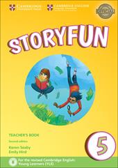 Storyfun for Starters, Movers and Flyers. Flyers 5. Teacher's book. Con File audio per il download