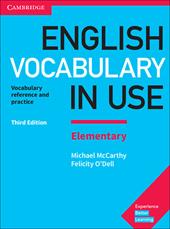 English vocabulary in use. Elementary. With answers.