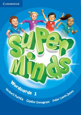 Super minds. Level 1. Wordcards (pack of 81). - Herbert Puchta, Günter Gerngross, Peter Lewis-Jones - Libro Cambridge 2018 | Libraccio.it