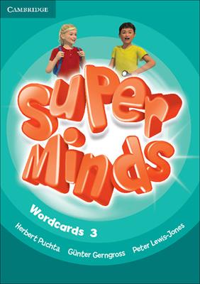 Super minds. Level 3. Wordcards (pack of 83). - Herbert Puchta, Günter Gerngross, Peter Lewis-Jones - Libro Cambridge 2018 | Libraccio.it