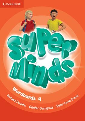 Super minds. Level 4. Wordcards (pack of 89). - Herbert Puchta, Günter Gerngross, Peter Lewis-Jones - Libro Cambridge 2018 | Libraccio.it