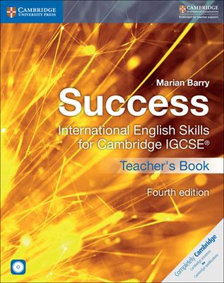 Success International. English Skills for Cambridge IGCSE. Teacher's Book. Con CD-Audio - Marian Barry - Libro Cambridge 2017 | Libraccio.it