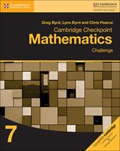 Cambridge checkpoint mathematics. Challenge stage 7.