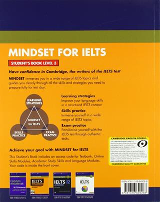 Mindset for IELTS. An official Cambridge IELTS course. Level 3. Student's book. With Testbank. Con espansione online - Greg Archer, Joanna Kosta, Lucy Passmore - Libro Cambridge 2018, Mindset for IELTS | Libraccio.it
