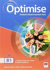 Optimise. B1. Student's book-Worbook. With key. Ediz. Italy. Con e-book. Con espansione online
