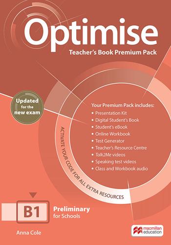 Optimise. B1+. Teacher's book. Premium pack - Anna Cole - Libro Macmillan Education 2021 | Libraccio.it