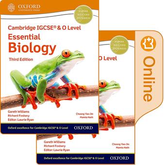 Cambridge IGCSE and O level essential biology. Student's book. Con e-book. Con espansione online - Ryan Lawrie, Richard Fosbery, Gareth Williams - Libro Oxford University Press 2021 | Libraccio.it