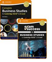 Complete business studies for Cambridge IGCSE and O level:. Student's book and Exam success. Con espansione online
