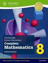 Cambridge lower secondary complete mathematics. Student's book. Con espansione online. Vol. 8