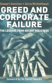 Greed and Corporate Failure