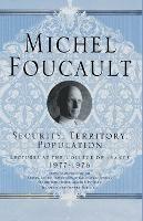 Security, Territory, Population - M. Foucault - Libro Palgrave USA | Libraccio.it