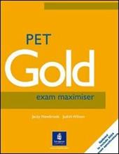 Pet gold exam maximiser. Witout key. Con pack CD Audio.