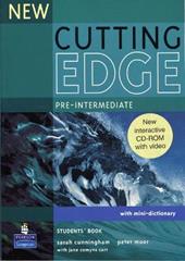 New cutting edge. Pre-intermediate. Student's book. Con CD-ROM