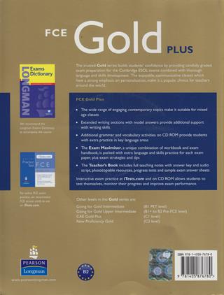 Gold plus FCE. Coursebook. Con Itest. Con CD-ROM - Jacky Newbrook, Judith Wilson - Libro Pearson Longman 2008 | Libraccio.it