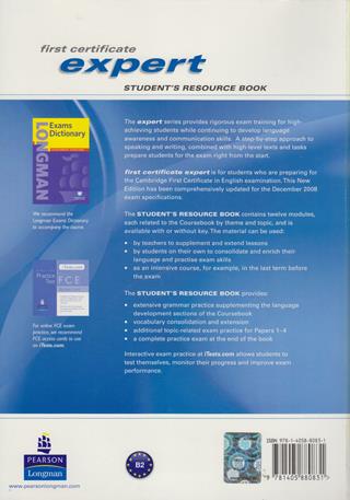 FCE expert. Resource book. Without key. Con CD Audio - Jan Bell, Roger Gower - Libro Pearson Longman 2008 | Libraccio.it