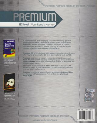 Premium. B2. Workbook. With key. Per le Scuole superiori. Con Multi-ROM - Richard Acklam, Araminta Crace, Rachael Roberts - Libro Pearson Longman 2008 | Libraccio.it