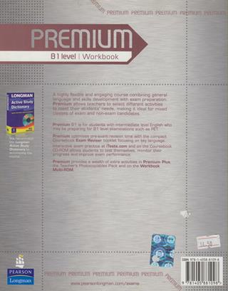 Premium. B1. Workbook. Without key. Con Multi-ROM - Richard Acklam, Araminta Crace, Rachael Roberts - Libro Pearson Longman 2008 | Libraccio.it