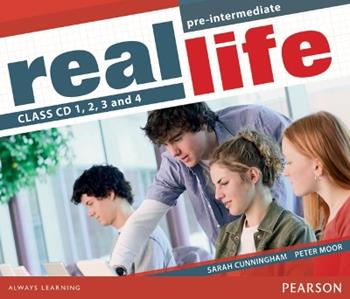 Real life. Pre-intermediate. Con 4 CD Audio - Peter Moor, Sarah Cunningham - Libro Pearson Longman 2011 | Libraccio.it