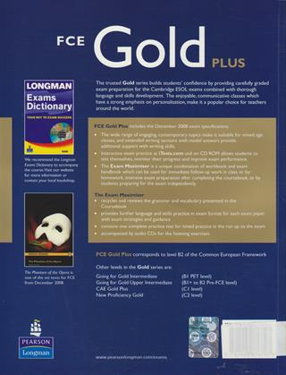 FCE gold plus. Student's book-Workbook-Exam maximiser. With key. Con 2 CD Audio  - Libro Pearson Longman 2009 | Libraccio.it