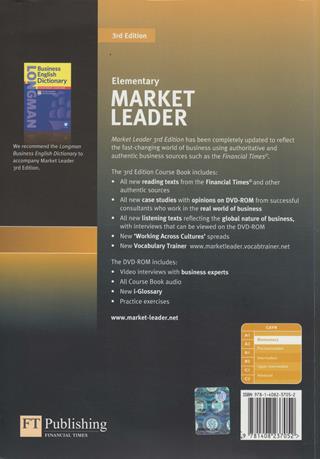 Market leader. Elementary. Coursebook. Per le Scuole superiori. Con DVD-ROM  - Libro Pearson Longman 2012 | Libraccio.it