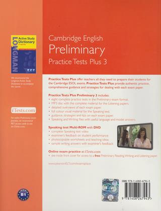 Practice tests plus PET 3. With key for pack.  - Libro Pearson Longman 2011 | Libraccio.it