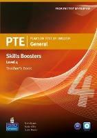 PTE. Pearson test of english. Skills booster. Level 4. Teacher's book. Con CD Audio