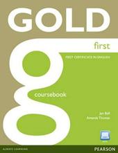 Gold first. Coursebook. Con CD-ROM. Con espansione online