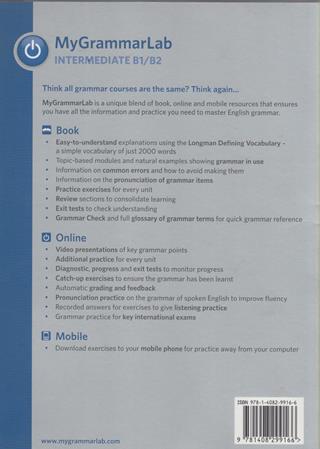 MyGrammarLab. B1-B2. No key-Piattaforma. Con espansione online  - Libro Pearson Longman 2012 | Libraccio.it