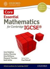 Essential mathematics for Cambridge IGCSE. Core. Con espansione online