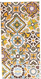 Agenda Paperblanks, 2025 Porto, 12 Mesi, orizzontale, Slanciato, 9 x 18 cm