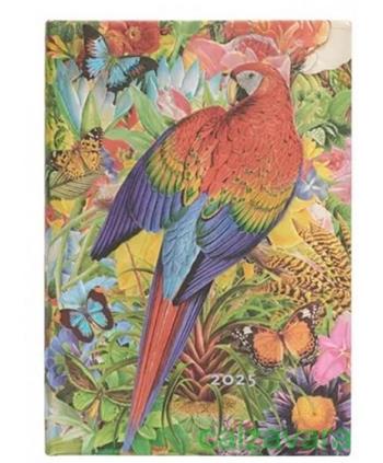 Agenda Paperblanks, 2025 Giardino Tropicale, 12 Mesi, verticale, Midi, 12,5 x 18 cm  Paperblanks 2024 | Libraccio.it