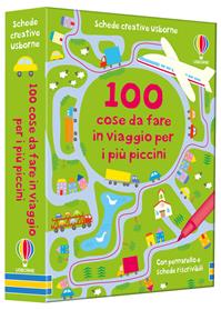 100 cose da fare in viaggio per i più piccini. Ediz. illustrata. Con pennarello - Catriona Clarke - Libro Usborne 2009, Schede creative | Libraccio.it