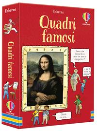 Quadri famosi. Ediz. illustrata - Sarah Courtauld, Adam Larkum - Libro Usborne 2011 | Libraccio.it