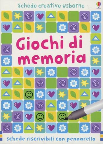 Giochi di memoria. Ediz. illustrata - Sarah Khan, Lizzie Barber, Non Figg - Libro Usborne 2012, Schede creative | Libraccio.it