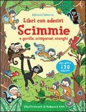 Scimmie. Con adesivi. Ediz. illustrata