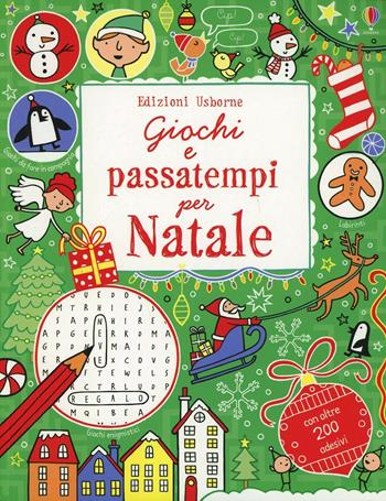 Giochi e passatempi per Natale. Ediz. illustrata - Fiona Watt - Libro Usborne 2013 | Libraccio.it