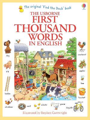 The Usborne first thousand words In English - Heather Amery - Libro Usborne 2013 | Libraccio.it