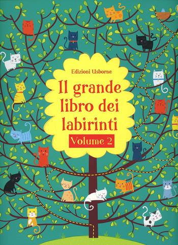 Il grande libro dei labirinti. Ediz. illustrata. Vol. 2 - Philip Clarke - Libro Usborne 2014 | Libraccio.it
