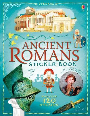 Ancient romans sticker book. Con adesivi - Megan Cullis - Libro Usborne 2015 | Libraccio.it