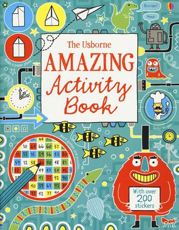 Amazing activity book - Rebecca Gilpin, James Maclaine, Lucy Bowman - Libro Usborne 2019 | Libraccio.it