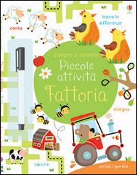 Fattoria. Ediz. illustrata. Con gadget - Kirsteen Robson, Maria Neradova - Libro Usborne 2015, Disegno e cancello. Piccole attività | Libraccio.it