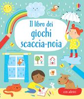 Il libro dei giochi scaccia-noia. Con adesivi. Ediz. illustrata