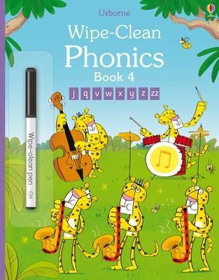 Wipe-clean phonics. Vol. 4 - Mairi Mackinnon, Fred Blunt - Libro Usborne 2016 | Libraccio.it