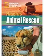 Natacha's animal rescue. Footprint reading library. 3000 headwords. Level advanced C1. Con DVD-ROM