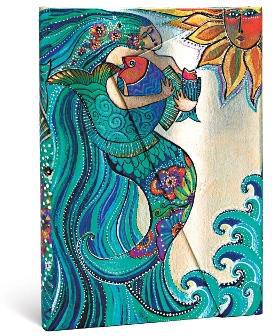 Taccuino notebook Paperblanks Canto di sirena midi a righe  Paperblanks 2018 | Libraccio.it