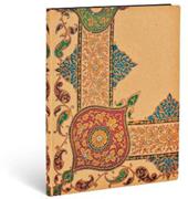 Taccuino Paperblanks copertina morbida Ultra a righe Visioni di Paisley Avorio Kraft - 18 x 23 cm