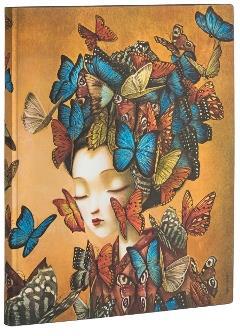 Taccuino Paperblanks copertina morbida Ultra a pagine bianche Madame Butterfly - 18 x 23 cm  Paperblanks 2021 | Libraccio.it