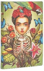 Taccuino Paperblanks copertina morbida Mini a righe Frida Kahlo - 95 &#215; 14 cm